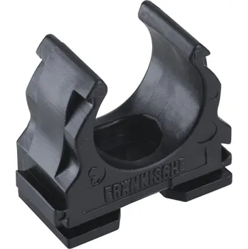 Vodovodní potrubí FRAENKISCHE FRÄNKISCHE Příchytka Clipfix UV Ø50mm, -25 až +60°C, PVC-U, černá 22571050