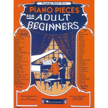 Everybody's Favorite: Pieces for Adult Beginners (orange) / klavírní skladby pro dospělé začátečníky (oranžový sešit)
