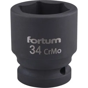 Gola hlavice Fortum 4703034 hlavice nástrčná rázová, 34mm, L 57mm