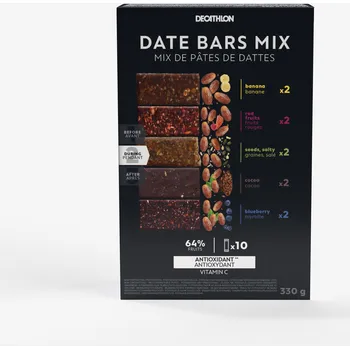 DECATHLON Energetické tyčinky s datlemi 10 ks