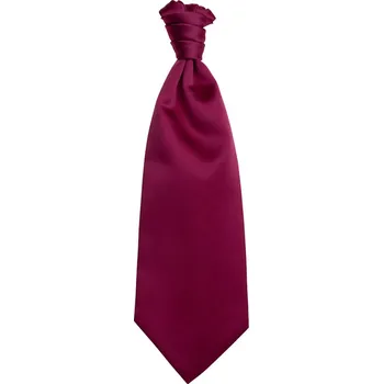 Kravata Regata Paris s kapesníčkem Carlo Cardini - tmavá fuchsie provedení: regata Classic - klasická délka
