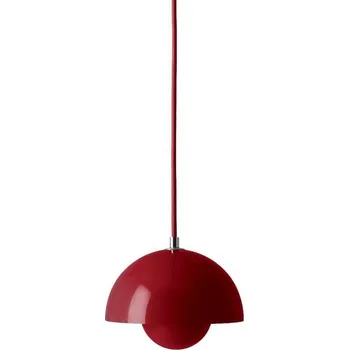 &Tradition Závěsná lampa Flowerpot VP10, vermilion red