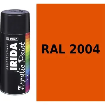 Barva ve spreji BODY IRIDA akrylátový sprej RAL 2004 400ml