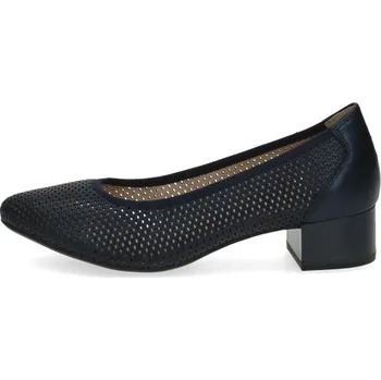 Dámské lodičky Caprice lodičky perforace 22501 navy perlato, velikost 40