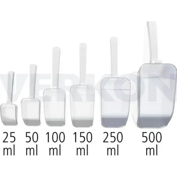Jednorázové nádobí Lopatka SteriPlast, sterilní, Materiál: PS, Objem [ml]: 250, Délka [mm]: 235, Krytka: ano, Balení [ks]: 10