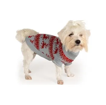 Obleček pro psa Svetr Stockholm vánoční 20cm
