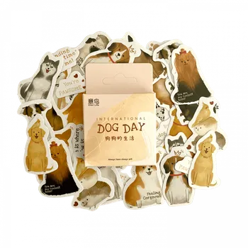 samolepka Sada samolepek - Dog Day (46ks)