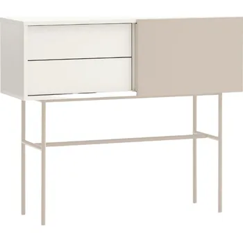 Toaletní stolek Béžový lakovaný toaletní stolek Teulat Nube 110 x 35 cm