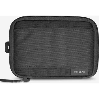 Ledvinka FORCLAZ Turistická peněženka/organizér TRAVEL S černá ČERNÁ|ŠEDÁ