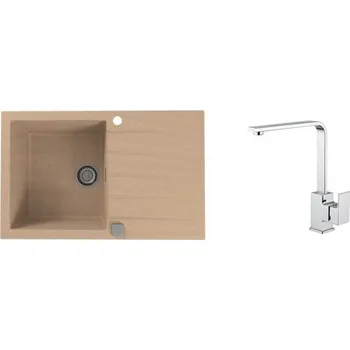 Granitový dřez Alveus SET ALVEUS CADIT 20 - 55 + BATERIE RENO + 5 % sleva v košíku s kódem SLEVA5