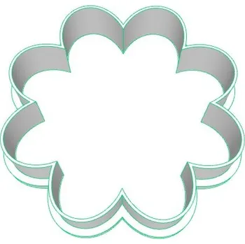 Vykrajovátko Kytička plastové vykrajovátko