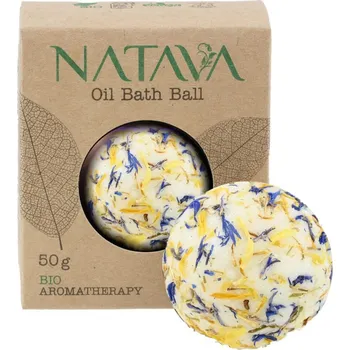Natava Olejová koule do koupele Luční kvítí 50 g