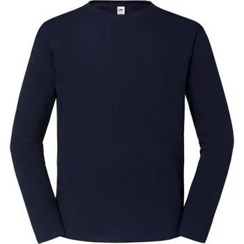 Pánské oblečení Pánské tričko Iconic 195 Ringspun Premium Fruit of the Loom tmavě modré Fruit of the Loom černá 2466955