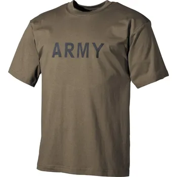 Pánská móda MFH Triko US ARMY ZELENÉ velikost: 3XL