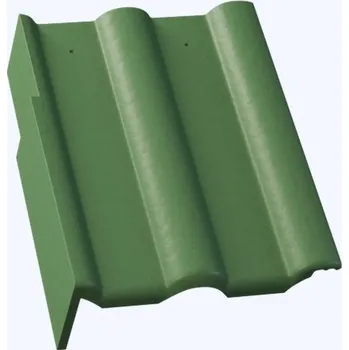 Střešní krytina KMB BETA Elegant taška okrajová levá zelená