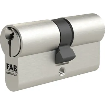 Vložka do dveří Vložka cylindrická nikl FAB 1.00/DNm - 40+55