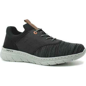 Pánské polobotky RIEKER 13150-00 black, pánské polobotky vel.44