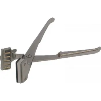 Tetovací kleště č.10, 5ti-znakové niklované