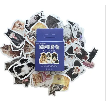 samolepka Sada samolepek Mr. Kocour (43ks)