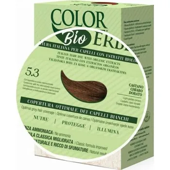 Barva na vlasy Color Erbe BIO Barva na vlasy Světle zlatohnědá 5.3
