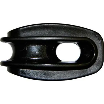 Ohradník Vypínací izolátor rohový pro elektrický ohradník - černý