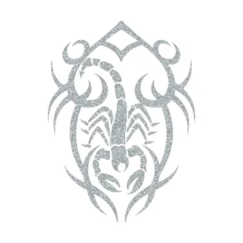 Polep vozidla Štír 013 pravá (91 - Ultra Metalic stříbrná metalíza) SAMOLEPKA NA AUTO, NÁLEPKA, FÓLIE, POLEP, TUNING, VLASTNÍ TEXT, TISK, AUTOSAMOLEPKY.cz, POLEPY, OBRÁZEK, LOGO, 3D STICKERS