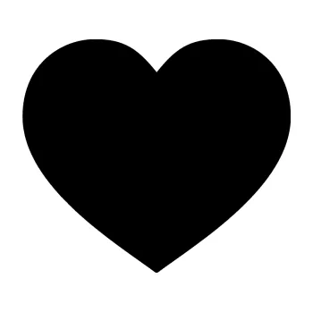 Samolepící dekorace Srdíčko 002 (01 - černá) SAMOLEPKA NA AUTO, NÁLEPKA, FÓLIE, POLEP, TUNING, VLASTNÍ TEXT, TISK, AUTOSAMOLEPKY.cz, POLEPY, OBRÁZEK, LOGO, 3D STICKERS