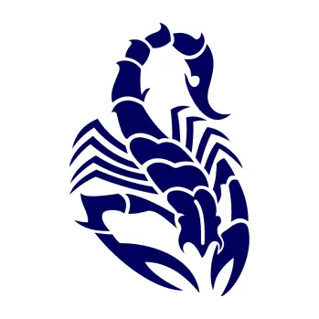 Polep vozidla Štír 012 pravá (23 - tmavě modrá) SAMOLEPKA NA AUTO, NÁLEPKA, FÓLIE, POLEP, TUNING, VLASTNÍ TEXT, TISK, AUTOSAMOLEPKY.cz, POLEPY, OBRÁZEK, LOGO, 3D STICKERS