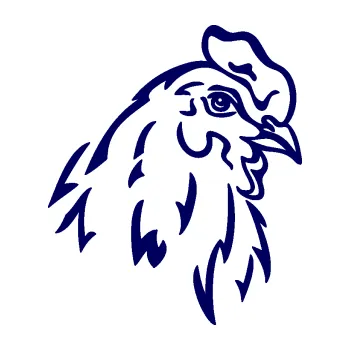 Samolepící dekorace SAMOLEPKA Slepička 004 pravá (23 - tmavě modrá) NA AUTO, NÁLEPKA, FÓLIE, POLEP, TUNING, VLASTNÍ TEXT, TISK, AUTOSAMOLEPKY.cz, POLEPY, OBRÁZEK, LOGO, SAMOLEPKY