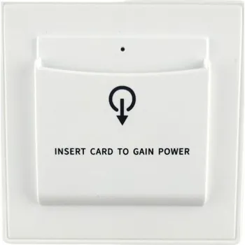 vypínač Hotelový spínač elektřiny 13,56Mhz Mifare Classic včetně krytu, 230V/40A