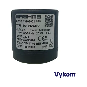 Příslušenství ke kotli Cívka ventilu Brahma BE6*GMO, kód: 18811003