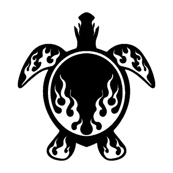 Samolepící dekorace SAMOLEPKA Želva 008 (01 - černá) NA AUTO, NÁLEPKA, FÓLIE, POLEP, TUNING, VLASTNÍ TEXT, TISK, AUTOSAMOLEPKY.cz, POLEPY, OBRÁZEK, LOGO, SAMOLEPKY