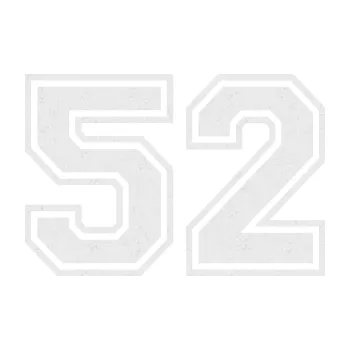 Polep vozidla Startovní číslo 52 typ 4 (84 - Ultra Metalic bílá) SAMOLEPKA NA AUTO, NÁLEPKA, FÓLIE, POLEP, TUNING, VLASTNÍ TEXT, TISK, AUTOSAMOLEPKY.cz, POLEPY, OBRÁZEK, LOGO, 3D STICKERS