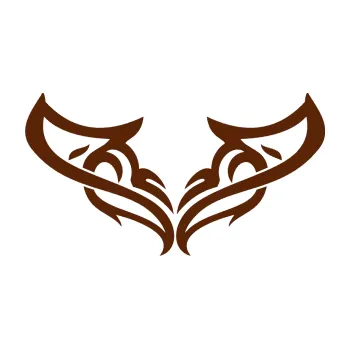 Polep vozidla Tetování 063 (15 - hnědá) SAMOLEPKA NA AUTO, NÁLEPKA, FÓLIE, POLEP, TUNING, VLASTNÍ TEXT, TISK, AUTOSAMOLEPKY.cz, POLEPY, OBRÁZEK, LOGO, 3D STICKERS