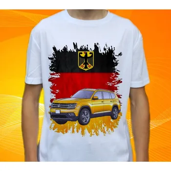 Pánské tričko tričko Volkswagen Atlas 146 (Trička s motivy aut)