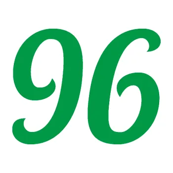 Polep vozidla Startovní číslo 96 typ 3 (12 - zelená) SAMOLEPKA NA AUTO, NÁLEPKA, FÓLIE, POLEP, TUNING, VLASTNÍ TEXT, TISK, AUTOSAMOLEPKY.cz, POLEPY, OBRÁZEK, LOGO, 3D STICKERS