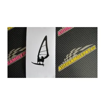 Polep vozidla SAMOLEPKA Windsurfing 003 levá (10 - červená) NA AUTO, NÁLEPKA, FÓLIE, POLEP, TUNING, VLASTNÍ TEXT, TISK, AUTOSAMOLEPKY.cz, POLEPY, OBRÁZEK, LOGO, SAMOLEPKY