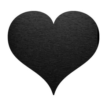 Samolepící dekorace SAMOLEPKA Srdíčko 003 (63 - škrábaný kov černý) NA AUTO, NÁLEPKA, FÓLIE, POLEP, TUNING, VLASTNÍ TEXT, TISK, AUTOSAMOLEPKY.cz, POLEPY, OBRÁZEK, LOGO, SAMOLEPKY