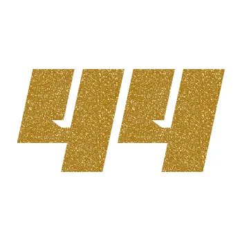 Polep vozidla Startovní číslo 44 typ 6 (92 - Ultra Metalic zlatá) SAMOLEPKA NA AUTO, NÁLEPKA, FÓLIE, POLEP, TUNING, VLASTNÍ TEXT, TISK, AUTOSAMOLEPKY.cz, POLEPY, OBRÁZEK, LOGO, 3D STICKERS