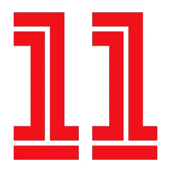 Polep vozidla SAMOLEPKA Startovní číslo 11 typ 7 (10 - červená) NA AUTO, NÁLEPKA, FÓLIE, POLEP, TUNING, VLASTNÍ TEXT, TISK, AUTOSAMOLEPKY.cz, POLEPY, OBRÁZEK, LOGO, SAMOLEPKY