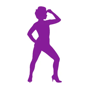 Autodoplněk Samolepka na auto Tanec 007 pravá jazz tanečnice (14 - fialová) NÁLEPKA, FÓLIE, POLEPY, TUNING, VLASTNÍ TEXT, TISK, AUTOSAMOLEPKY.cz, SAMOLEPKY, OBRÁZEK, LOGO, VÝROBA, PRODEJ