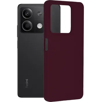 Pouzdro na mobilní telefon Kryt Xiaomi Redmi Note 13 5G burgundy (obal neboli pouzdro na Xiaomi Redmi Note 13 5G)