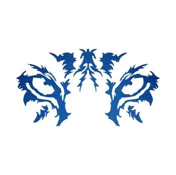 Polep vozidla Vlčí oči (65 - škrábaný kov modrý) SAMOLEPKA NA AUTO, NÁLEPKA, FÓLIE, POLEP, TUNING, VLASTNÍ TEXT, TISK, AUTOSAMOLEPKY.cz, POLEPY, OBRÁZEK, LOGO, 3D STICKERS