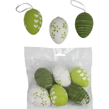 Velikonoční dekorace Velikonoční vajíčka, 6 ks X5601