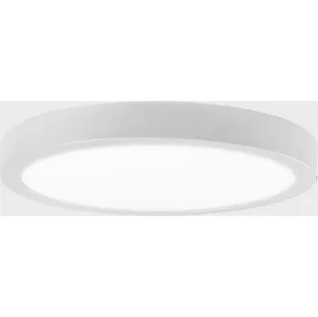 KOHL-Lighting Stropní LED svítidlo Disc slim ø 50 cm, bílé, 48W Teplota světla: 3000K - teplá bílá, Stmívání: Nestmívatelné - Integrovaný zdroj