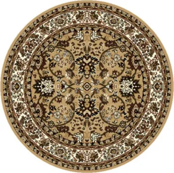 Koberec Hans Home Kusový koberec TEHERAN T-117 beige kruh - 160x160 (průměr) kruh