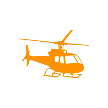Polep vozidla SAMOLEPKA Vrtulník 008 pravá helikoptéra (06 - oranžová) NA AUTO, NÁLEPKA, FÓLIE, POLEP, TUNING, VLASTNÍ TEXT, TISK, AUTOSAMOLEPKY.cz, POLEPY, OBRÁZEK, LOGO, SAMOLEPKY