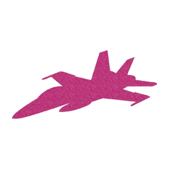 Polep vozidla SAMOLEPKA Stíhací letoun 001 levá (90 - Ultra Metalic růžová) NA AUTO, NÁLEPKA, FÓLIE, POLEP, TUNING, VLASTNÍ TEXT, TISK, AUTOSAMOLEPKY.cz, POLEPY, OBRÁZEK, LOGO, SAMOLEPKY