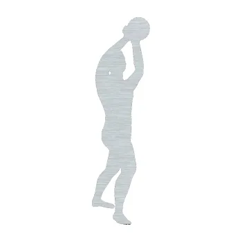 Samolepicí dekorace na vozidlo Voleybal 012 pravá (61 - škrábaný hliník) SAMOLEPKA NA AUTO, NÁLEPKA, FÓLIE, POLEP, TUNING, VLASTNÍ TEXT, TISK, AUTOSAMOLEPKY.cz, POLEPY, OBRÁZEK, LOGO, 3D STICKERS