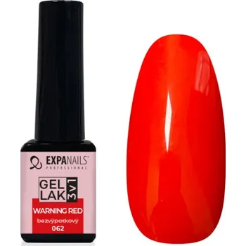 Lak na nehty Expa Nails Gel lak 3v1 5ml Warning Red
